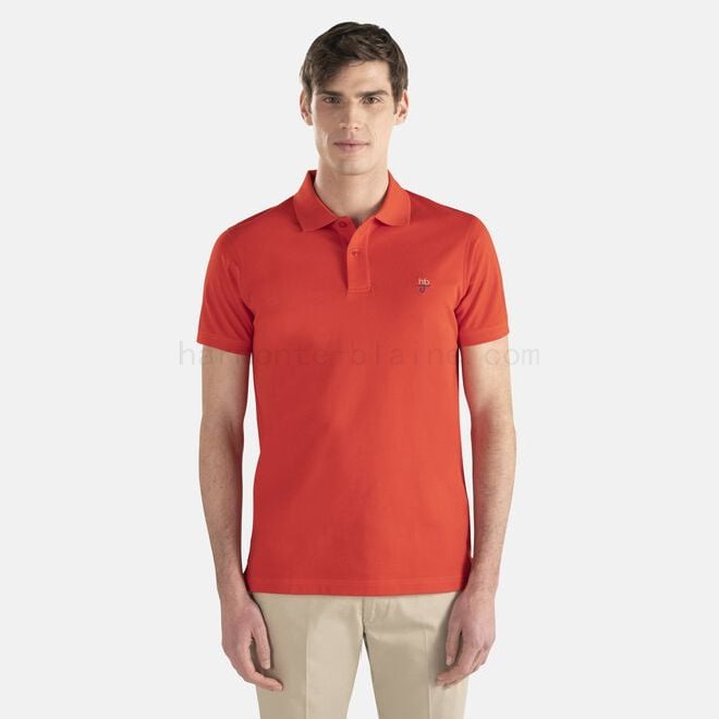 (image for) harmonte blaine Polo in cotone narrow fit F08511-0902